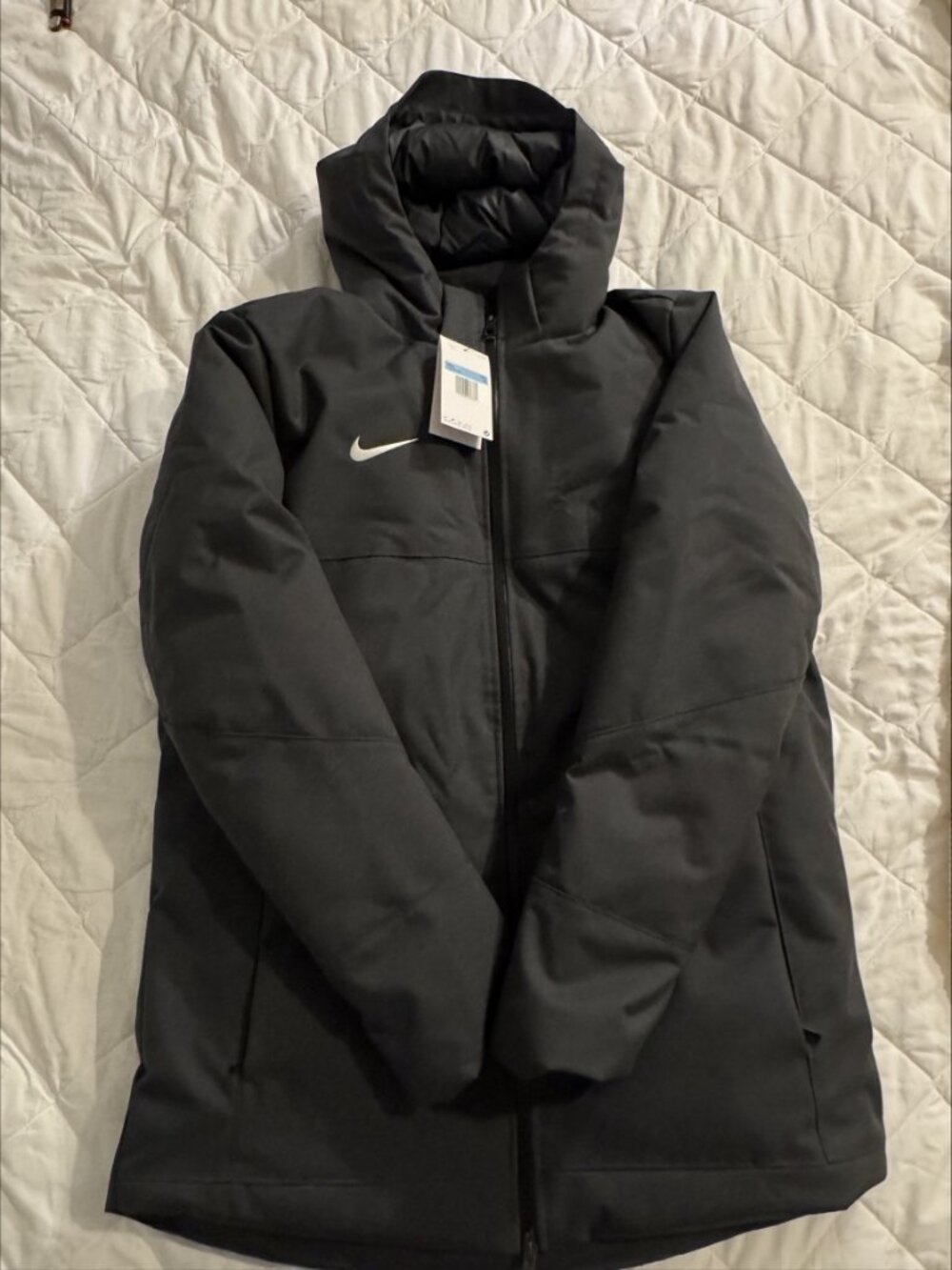 Nike 550 Down Parka M Anthracite Storm-FIT Hooded Team Jacket DJ6526-060 NWT